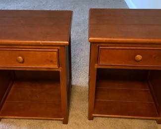 Pair of Pottery Barn Bedside Tables