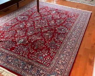 Kara Mar Wool Karastan Rug Red Sarouk