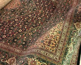 Karastan Kara Shah Wool Rug Green Bidjar