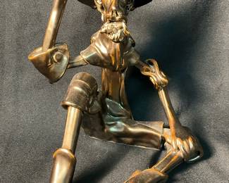 Don Quixote by Roberto Nischli Ceramic Figurine 