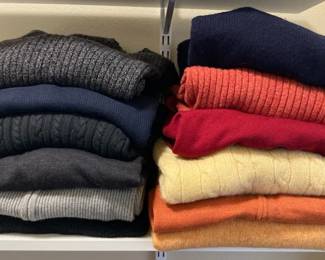 Brooks Brothers, Paul Stuart, Polo By Ralph Lauren And More Sweaters, Mens Large