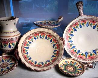 Vintage AIH Puente Ceramic Pottery