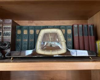 mantle clock vintage midcentury modern