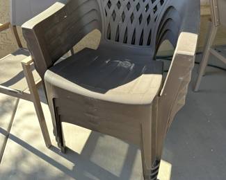 stacking patio chairs
