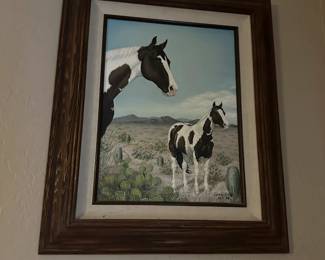 horse art picture