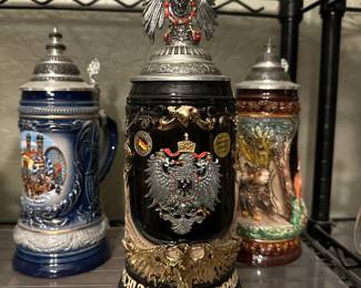 stein collection stein mug beer mug antique brewery german collectible