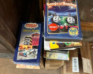 vintage VHS thomas the train