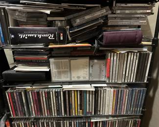 CDs cd rack
