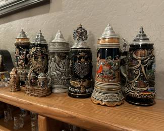 stein collection stein mug beer mug antique brewery german collectible