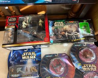 star wars collectible toys collection new in package
