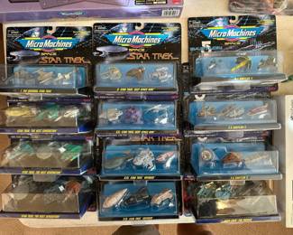 star trek toy collection new in package
