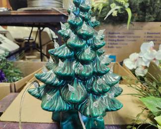 Ceramic tree. 