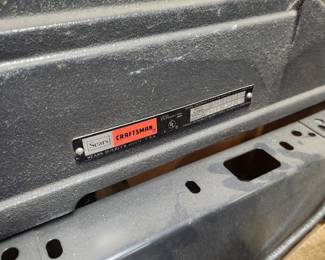 Sears/Craftsman workshop tools