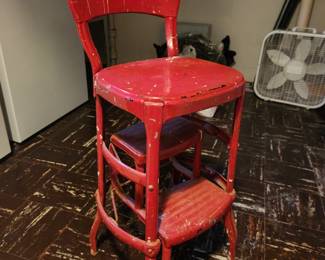 Vtg Metal chair