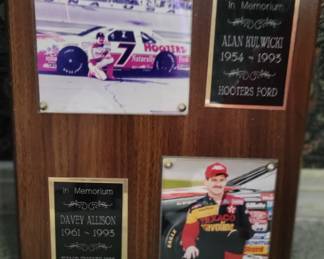 Davey Allison and Alan Kulwicki plaque