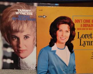 Tammy Wynette and Loretta Lynn albums 