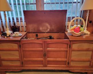 Sears Silvertone stereo console 