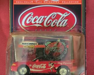 Collectible Coca Cola Matchbox car