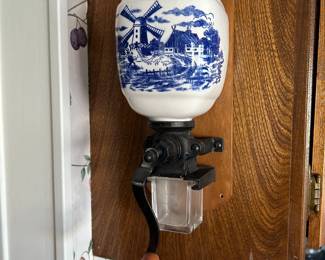 Vintage Dutch Coffee Bean Grinder