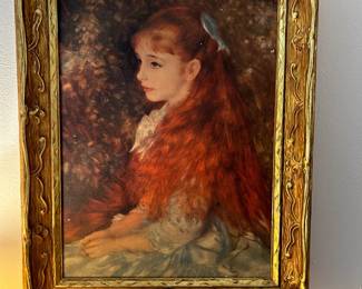 Renoir DaughterIrene Painting