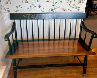 Vintage Hitchcock Bench