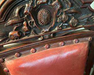 Wonderfully carved walnut