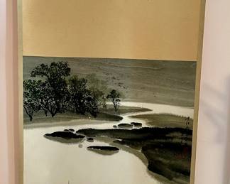 Japanese scroll painting