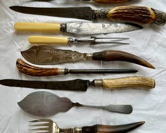 UNIQUE OFFERING  OF ANTIQUE TABLE WARE