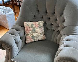 TUFTED CLUB CHAIR ( 2 OF 3 )