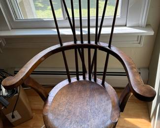 Oliver Goldsmith Comb back Windsor Chair