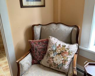 Beautiful uhpolstered side chair