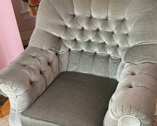 TUFTED  CLUB CHAIR (3 OF 3 )