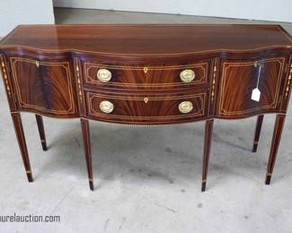 Stickley Inlaid Mahogany Sideboard