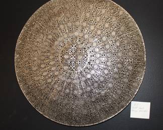 Gold Leaf Design Wall Art.  $60.00 Each.