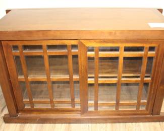 BUY IT NOW!  $125.00. Window Front Console.               48" W x 20" D x 29" H.