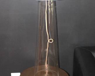 West Elm casted tripod side table. $75.00.                          15" round x 22" H.