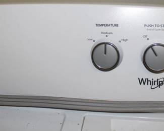 Whirlpool Electric dryer.