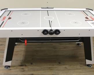 MD Sports/ESPN combo air hockey/ping pong table.      72" L x 37" W x 32" H.