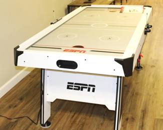 MD Sports/ESPN combo air hockey/ping pong table.      72" L x 37" W x 32" H.