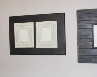 Picture frames.