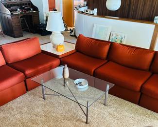 Mid-century sectional