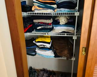 Men's and women's clothing and shoes; many brand names