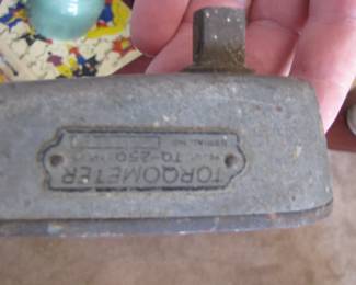 Very Old Snap On TQ-250 Torque Wrench