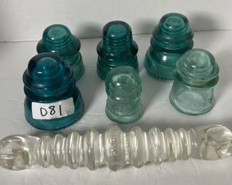 Vintage Glass Insulators