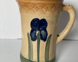 Antique Yellow Ware Pitcher