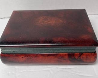 Carved Alabaster Box