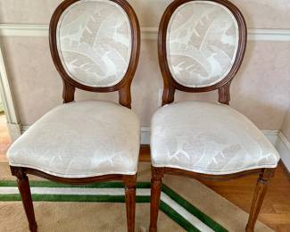 Council Furniture Company Louis XVI style Dining Chairs. 6 available.