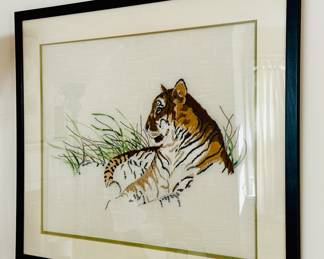 Embroidered Tiger 