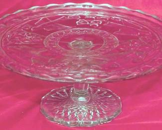 111 - Bird and Strawberry Cake Stand 3.5x9.5
