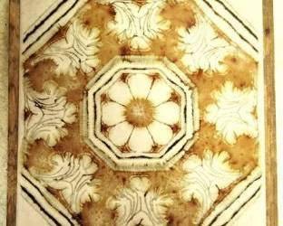 334 - Italian Tile in Frame 8.5 x 8.5
